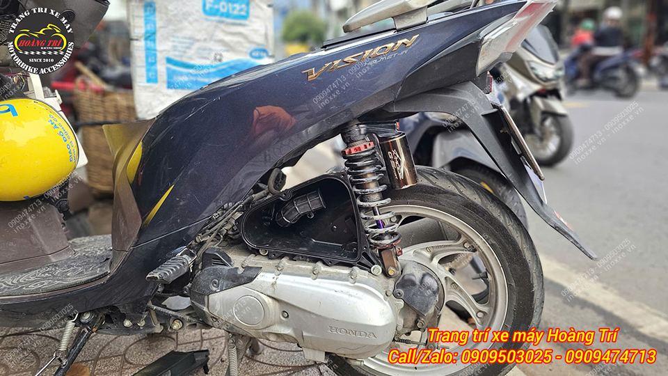 Trọn bộ pô e Zoomer, Scoopy độ cho Vision, Vario, Airblade