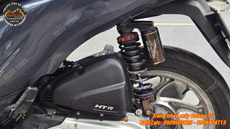 Trọn bộ pô e Zoomer, Scoopy độ cho Vision, Vario, Airblade