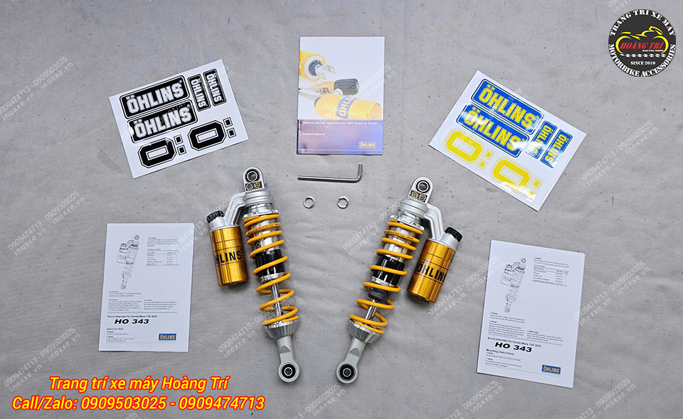 Phuộc Ohlins Wave 125i Thái Lan - HO343 chính hãng