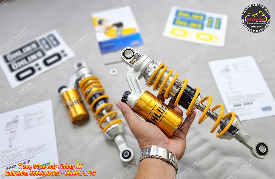 Phuộc Ohlins Wave 125i Thái Lan - HO343 chính hãng