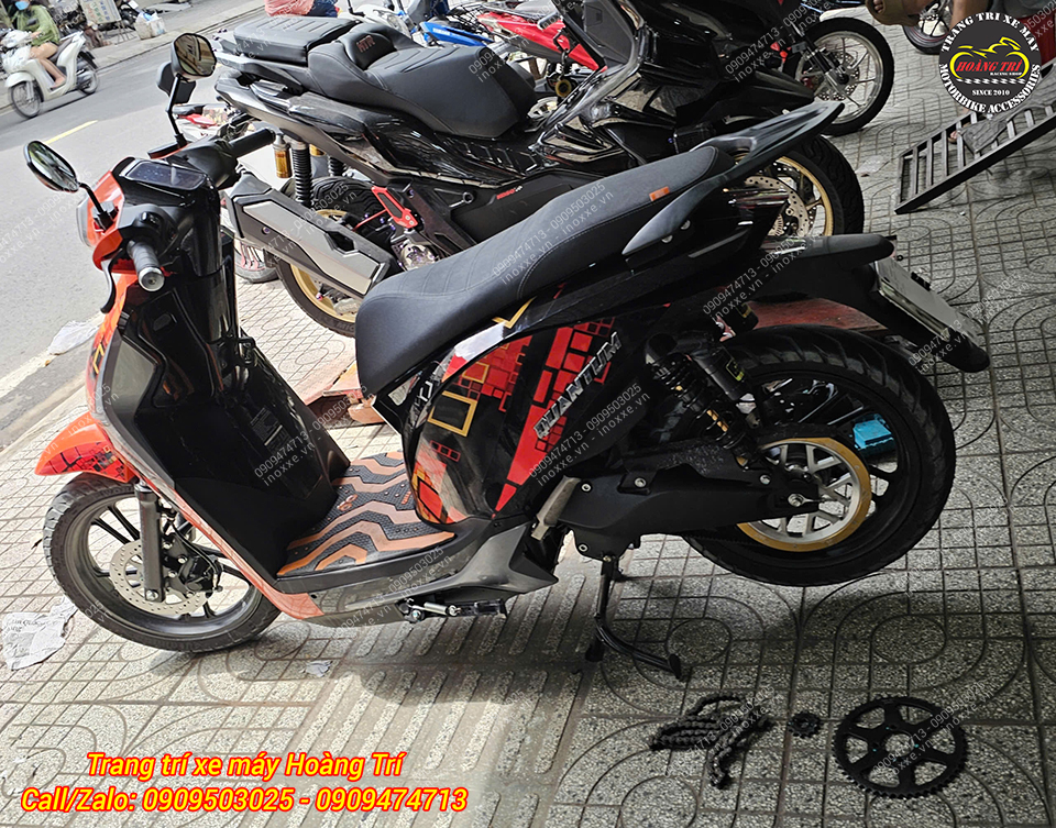 Bộ nhông dây curoa DatBike Quantum