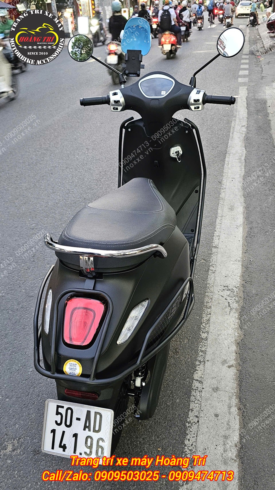 Khung bảo vệ xe máy điện EVO