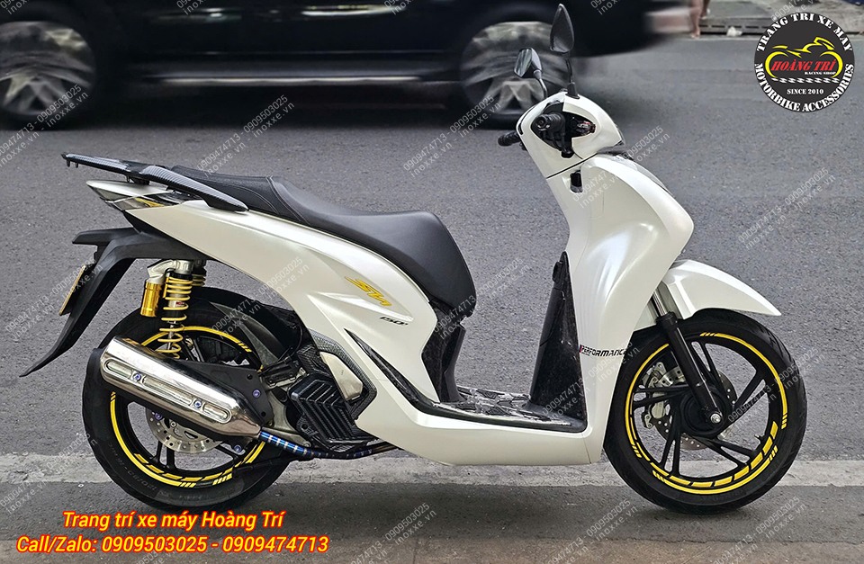 Pô kiểu SH Ý lắp cho xe SH VN 2012-2025