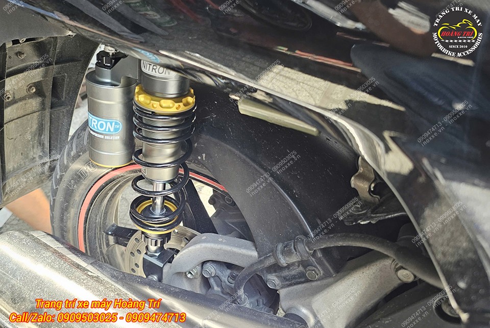 Phuộc bình dầu Nitron chính hãng DNA cho xe Airblade / Sh Ý