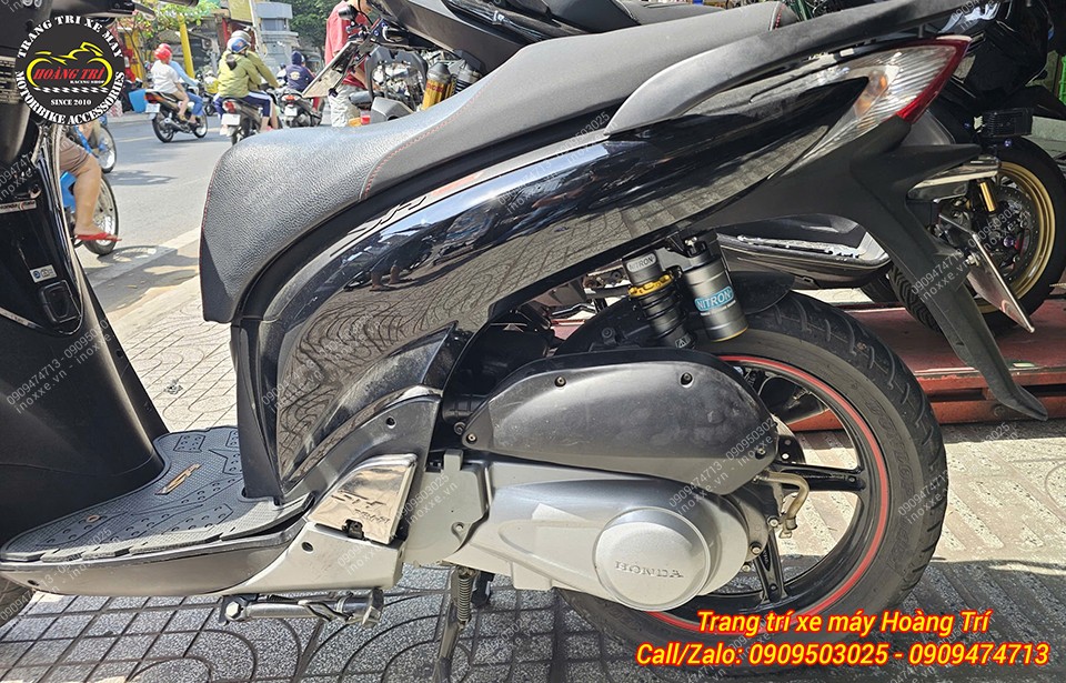 Phuộc bình dầu Nitron chính hãng DNA cho xe Airblade / Sh Ý