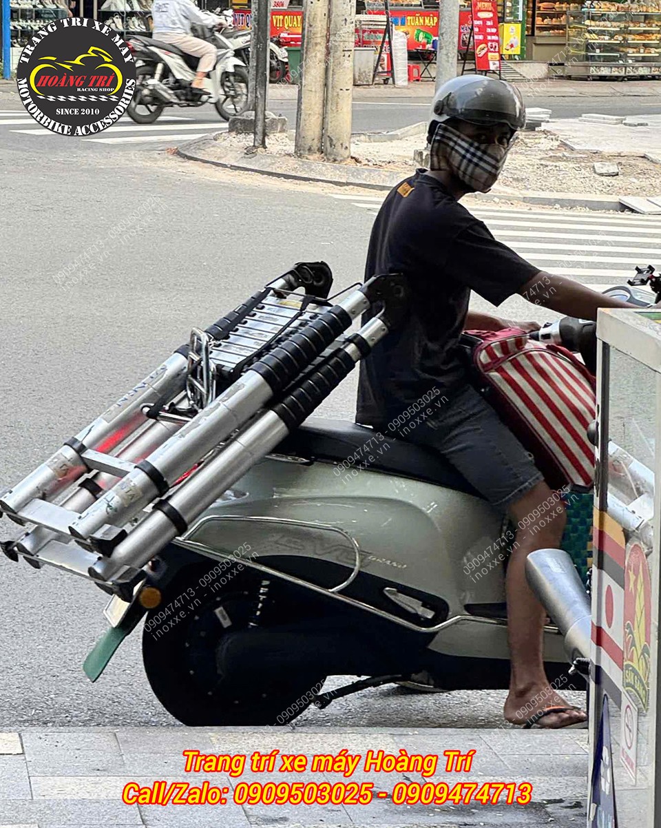 Baga sau tựa lưng xe máy điện EVO mẫu KTC