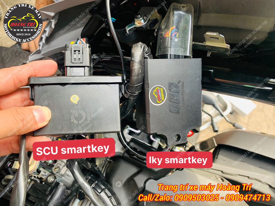 IKY Smartkey - Thiết bị chống cướp tích hợp Honda Smartkey