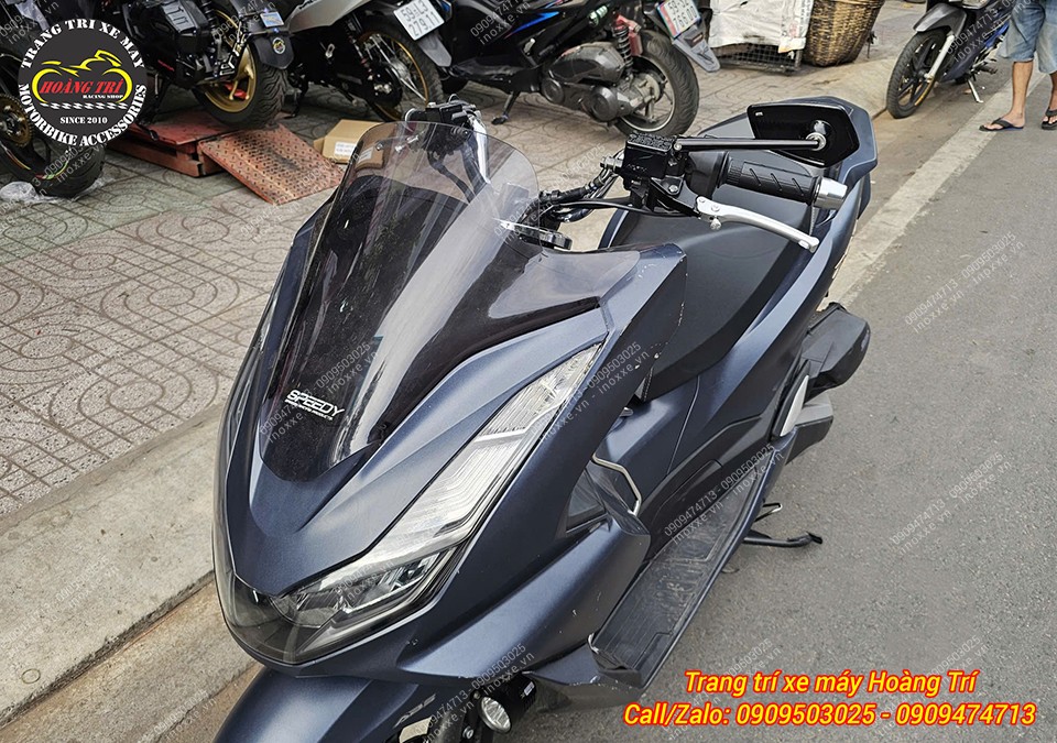 Tay thắng nhôm cnc dành cho Vario 160, PCX 160, ADV 160