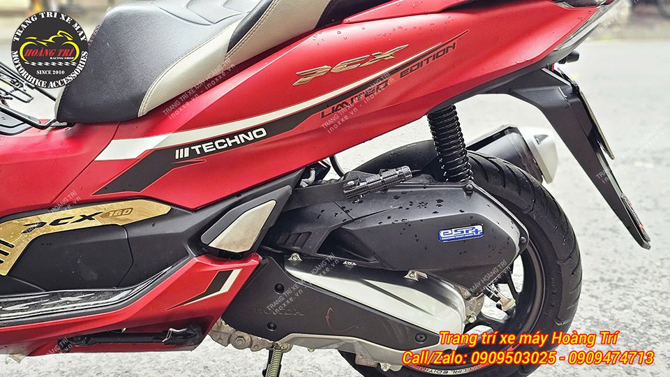 Độ gác chân phụ cho xe PCX