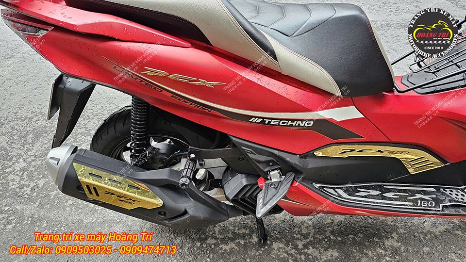 Độ gác chân phụ cho xe PCX