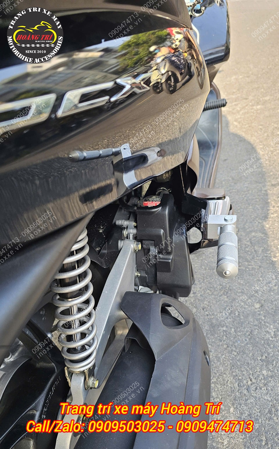 Gác chân phụ xe PCX