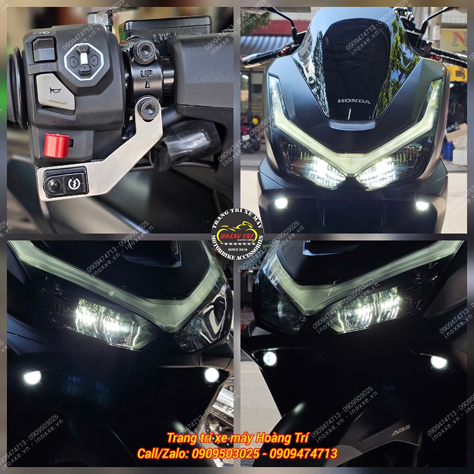 Tổng hợp đèn trợ sáng dành cho PCX 160