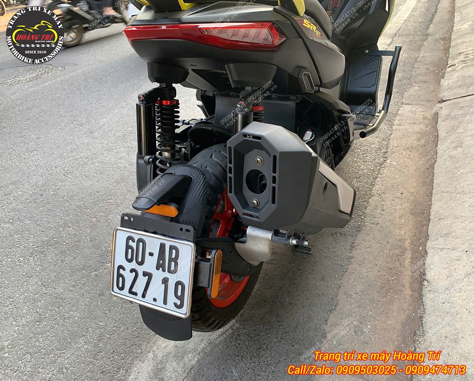 Ốp Pô ADV 350 độ cho xe Aprilia SR GT 200
