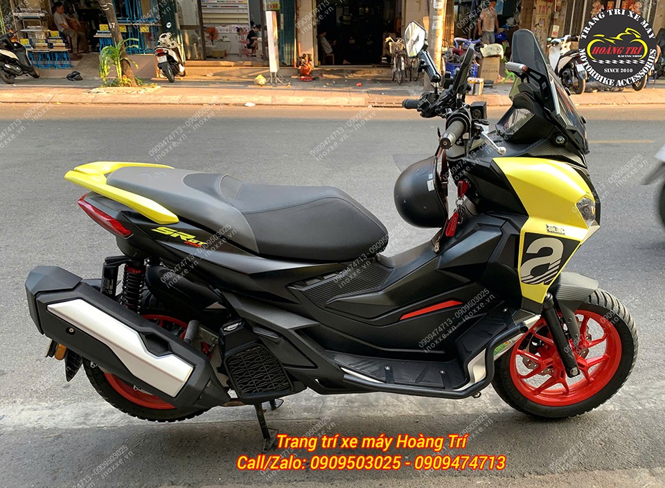 Ốp Pô ADV 350 độ cho xe Aprilia SR GT 200