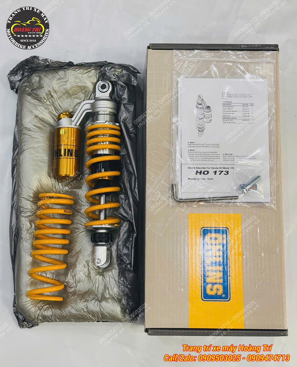 Phuộc Ohlins HO173 dành cho SH Mode hàng chính hãng
