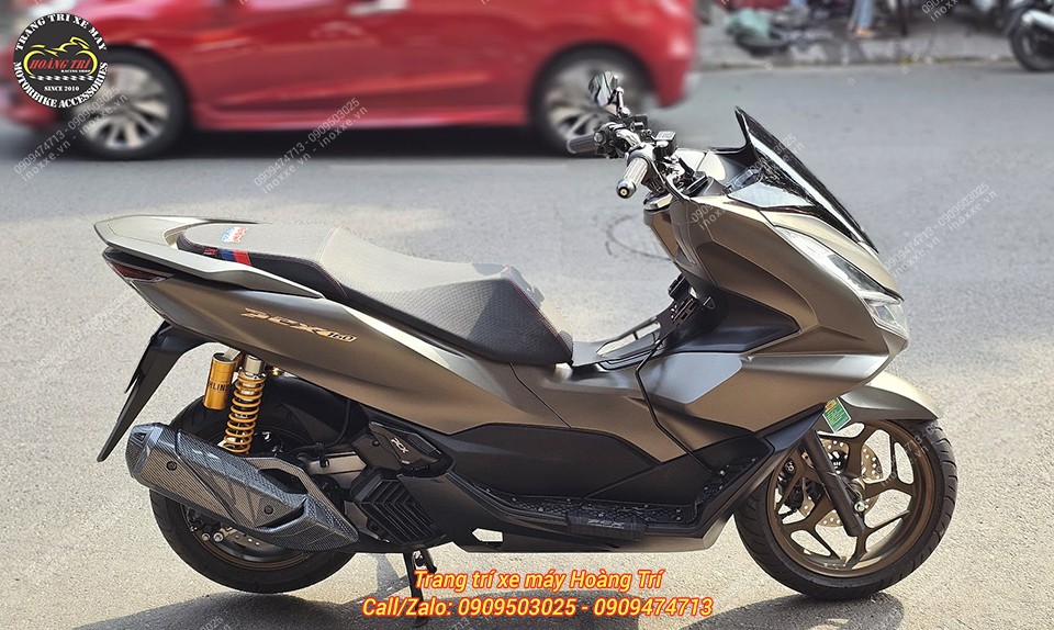 Gác chân sau Fux nhôm cnc dành cho PCX 160