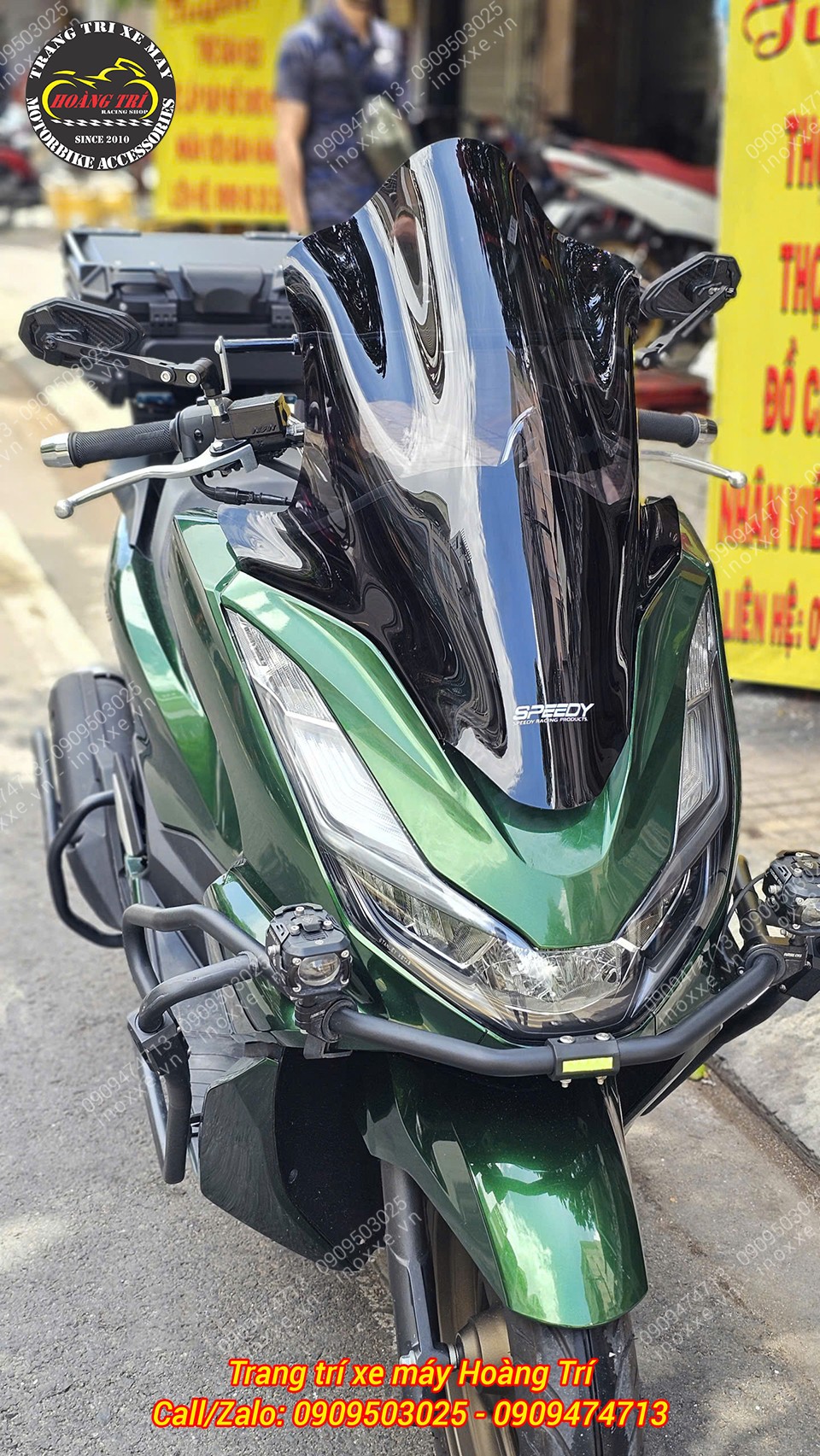 Chắn gió Speedy dành cho PCX 160