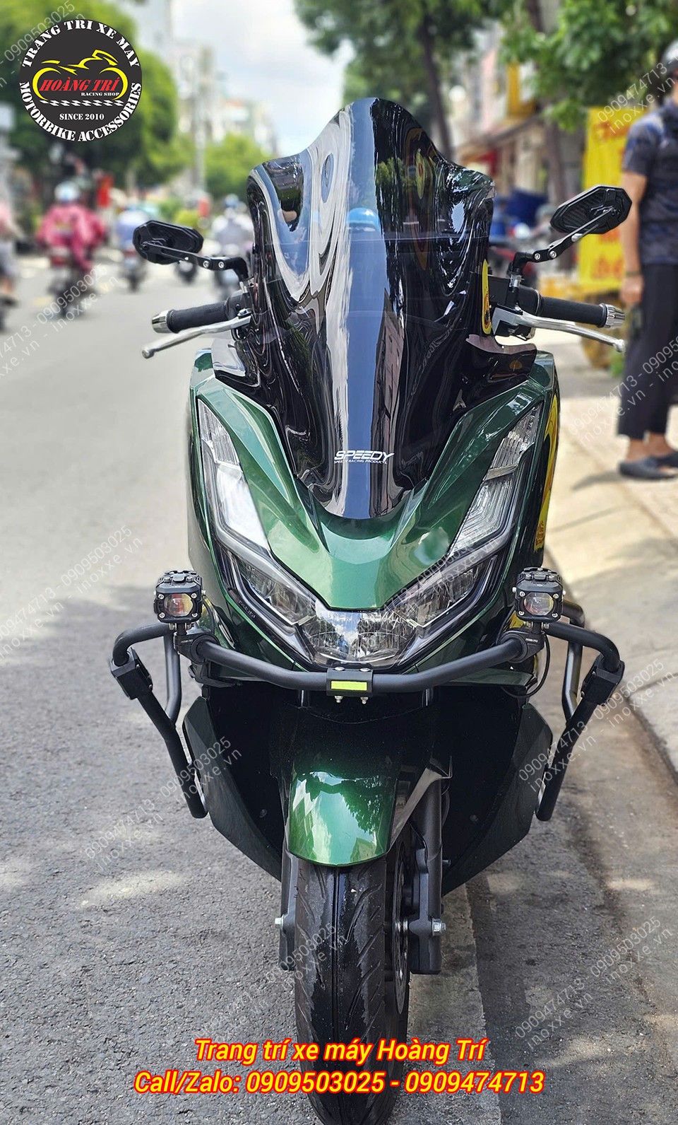 Chắn gió Speedy dành cho PCX 160