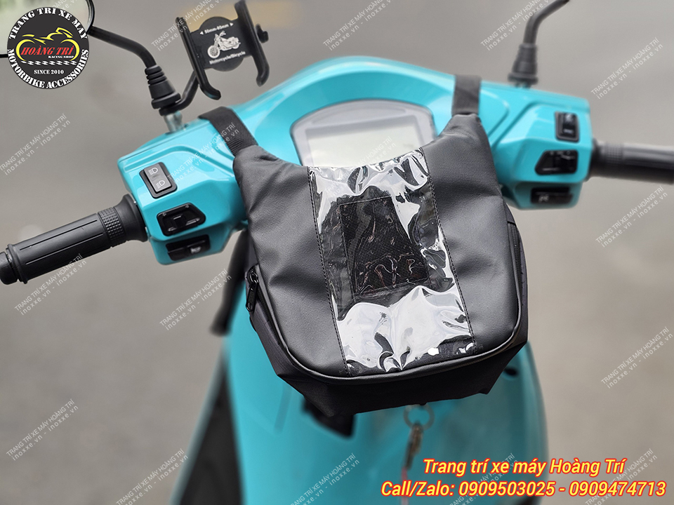 Túi đựng điện thoại treo trên xe máy