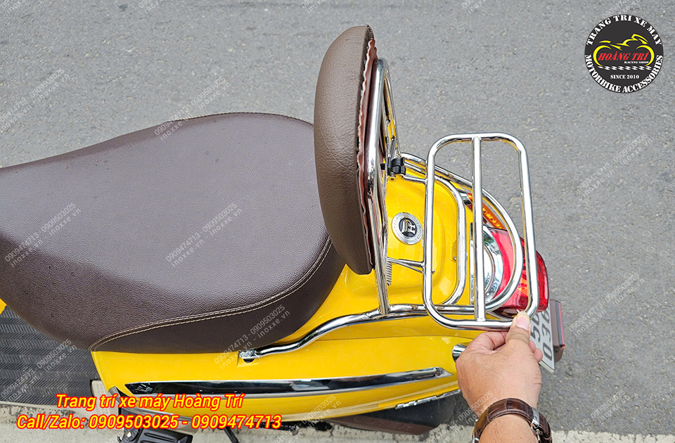 Baga sau Hyosung HSV-3 kiểu Vespa