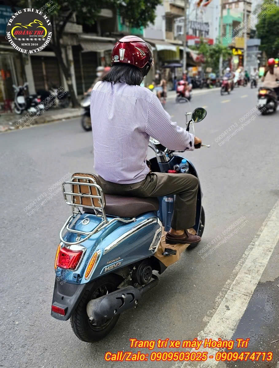 Baga sau Hyosung HSV-3 kiểu Vespa
