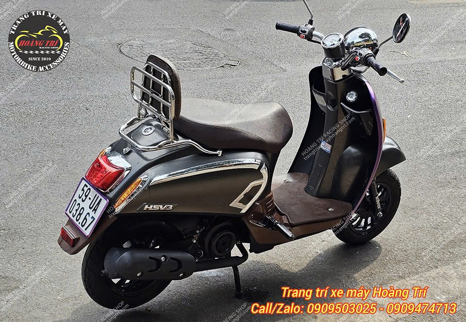 Baga sau Hyosung HSV-3 kiểu Vespa