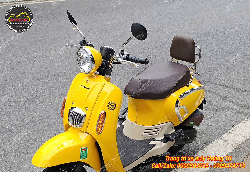 Baga sau Hyosung HSV-3 kiểu Vespa