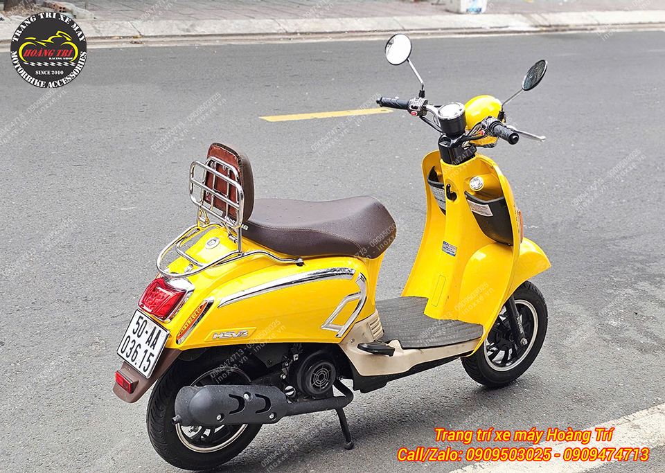 Baga sau Hyosung HSV-3 kiểu Vespa