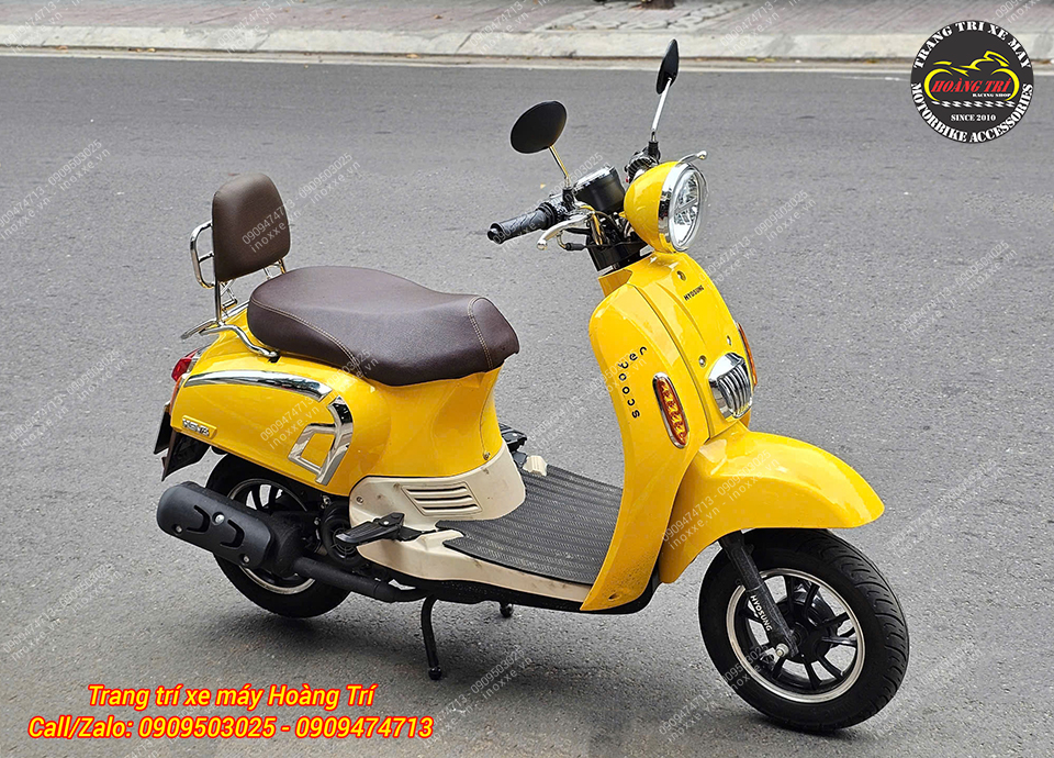 Baga sau Hyosung HSV-3 kiểu Vespa