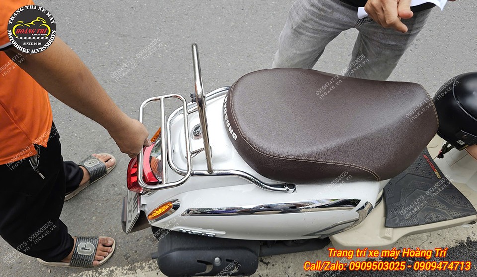 Baga sau Hyosung HSV-3 kiểu Vespa