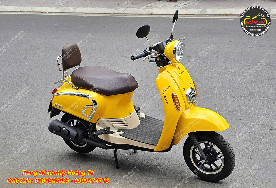 Gác chân sau cho xe Hyosung HSV-3 kiểu Vespa