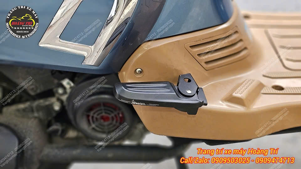 Gác chân sau cho xe Hyosung HSV-3 kiểu Vespa