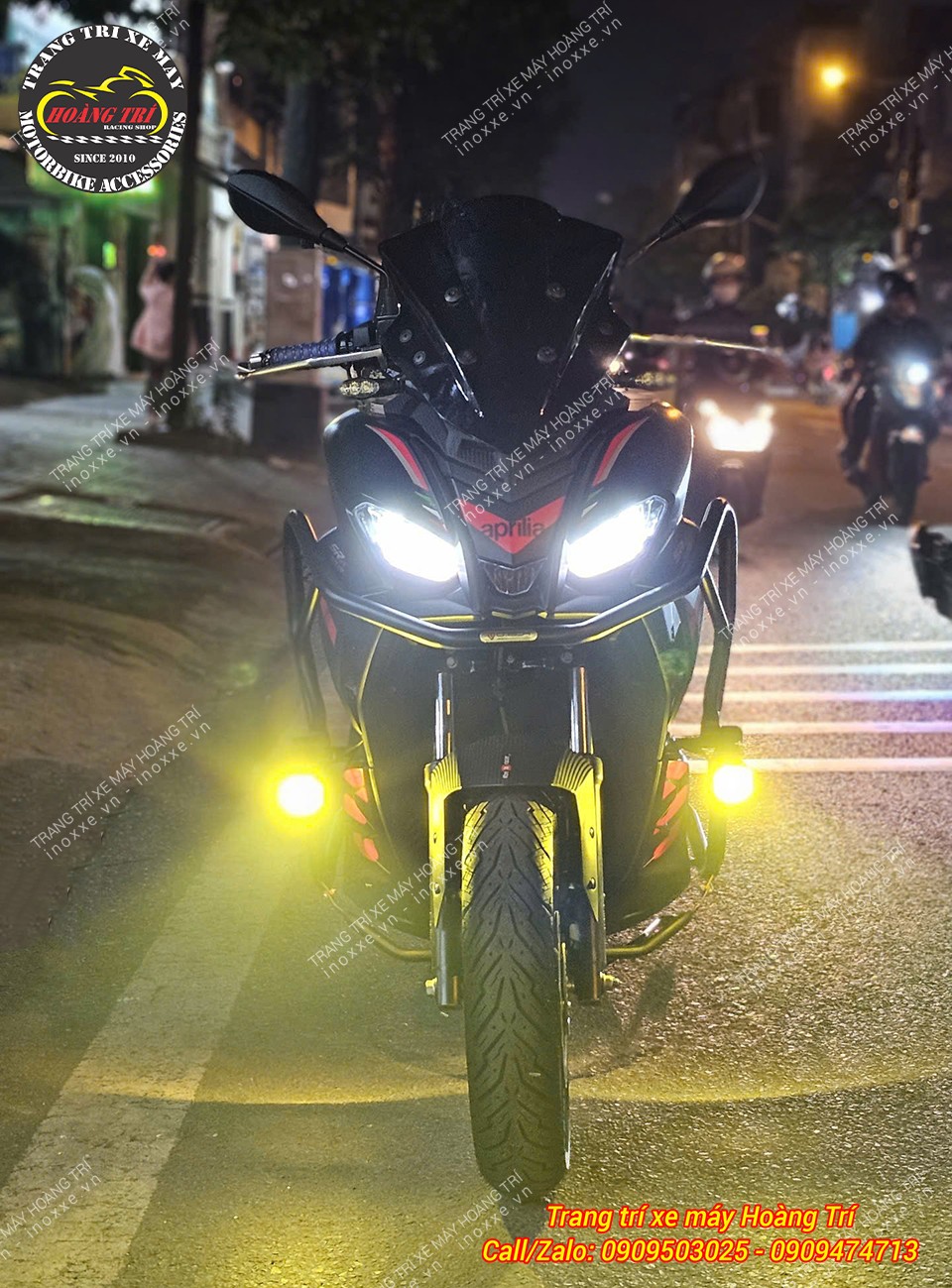 Đèn trợ sáng mini M45 Hyper Titan Moto