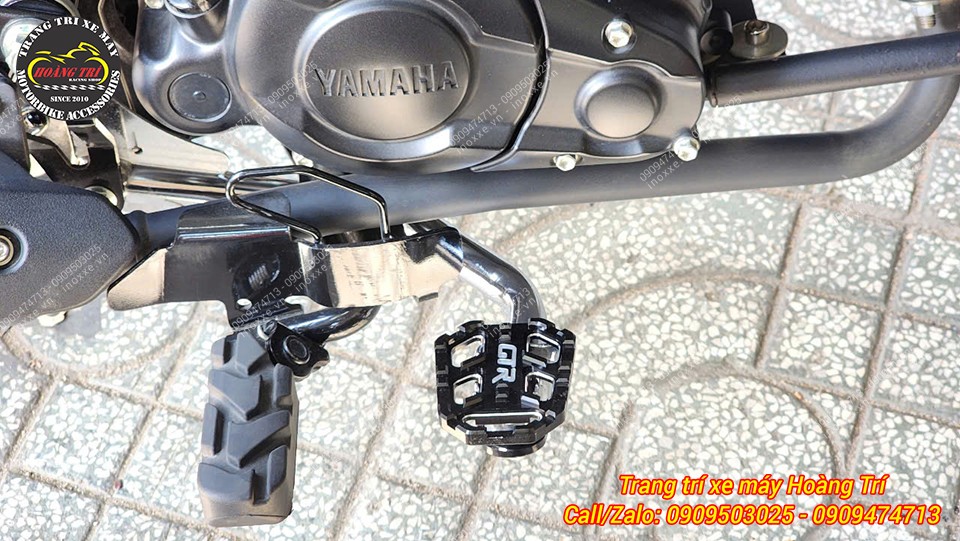 Ốp bàn đạp chân PG-1 nhôm CNC kiểu GTR