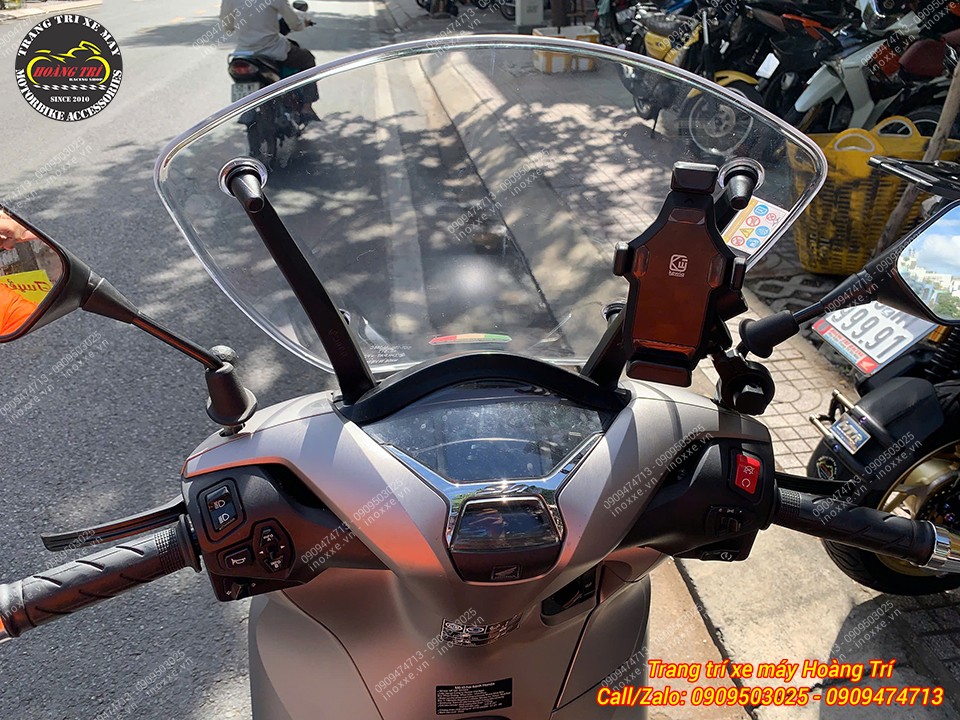 Kính chắn gió Adventure 350 ZhiPat dành cho SH 125/150/160/350