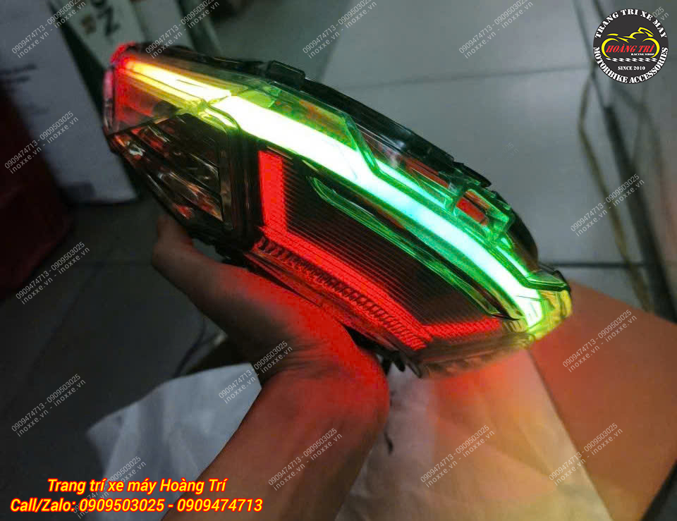 Cụm đèn hậu Led Audi i8 HQ xe Future Led/Wave 125i