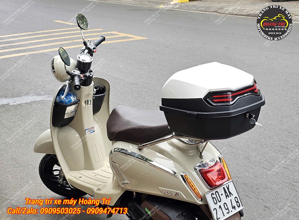 Baga sau Hyosung HSV-3 kiểu Vespa