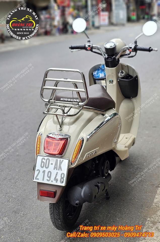 Baga sau Hyosung HSV-3 kiểu Vespa