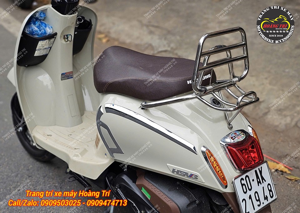 Baga sau Hyosung HSV-3 kiểu Vespa