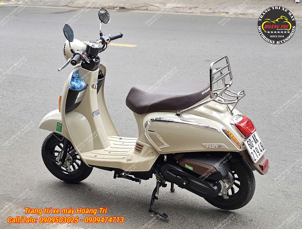 Baga sau Hyosung HSV-3 kiểu Vespa