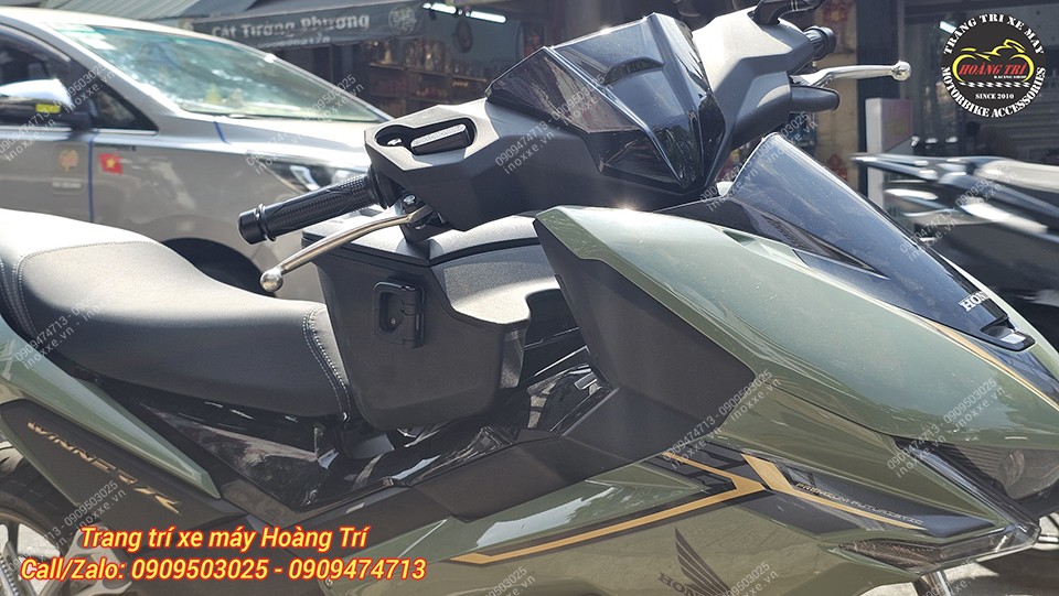 Thùng giữa Givi lắp cho xe Winner R