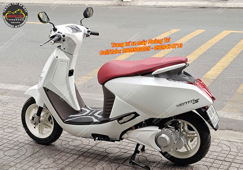 Phuộc trước Kingham độ cho xe máy điện Vento