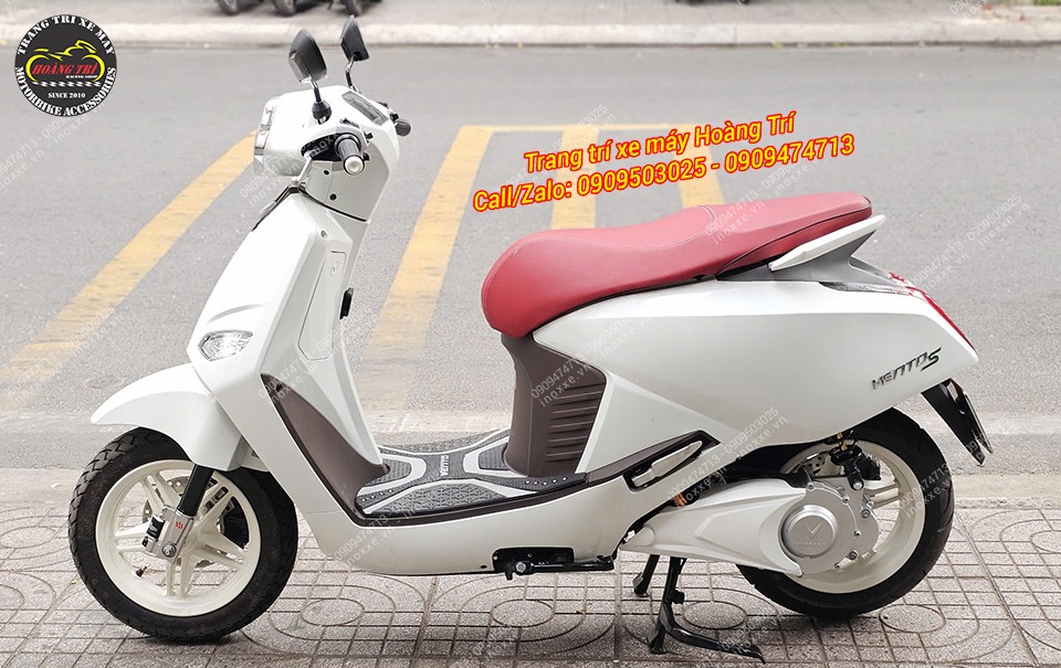 Phuộc trước Kingham độ cho xe máy điện Vento