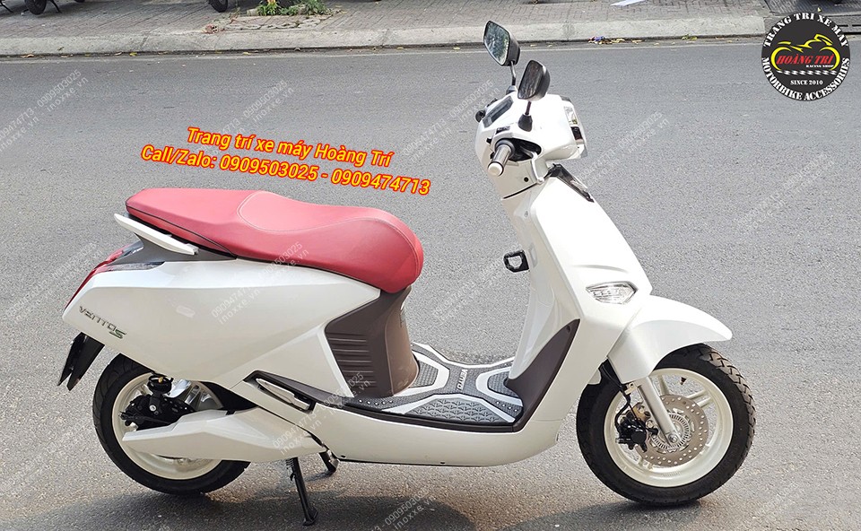Phuộc trước Kingham độ cho xe máy điện Vento