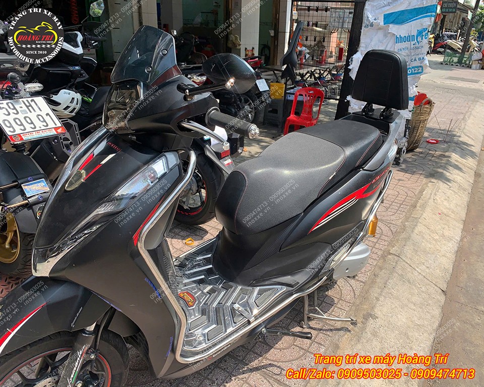 Đế tựa lưng bật/gấp mẫu V2