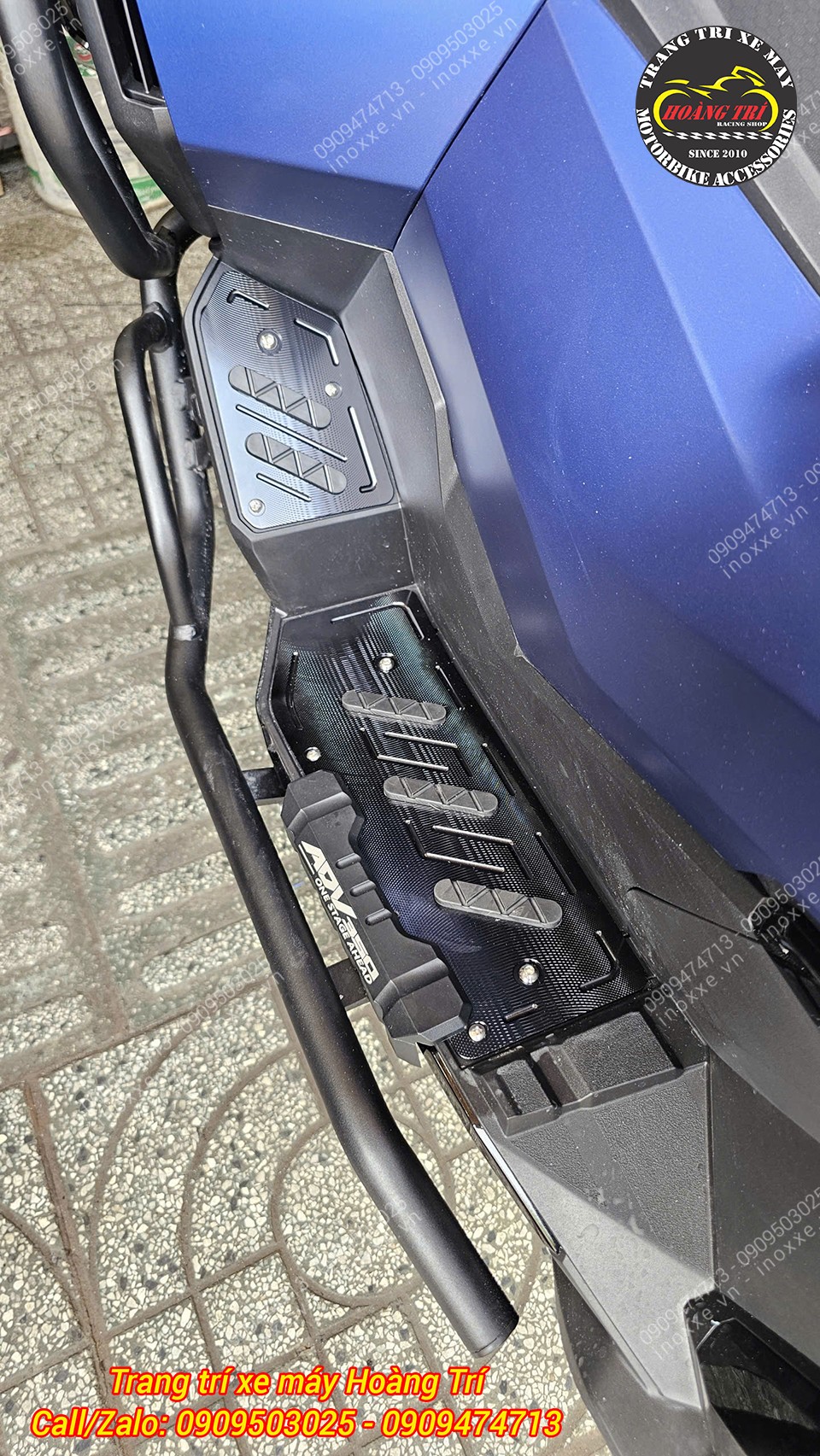 Thảm để chân ADV 350 nhôm CNC - NCL