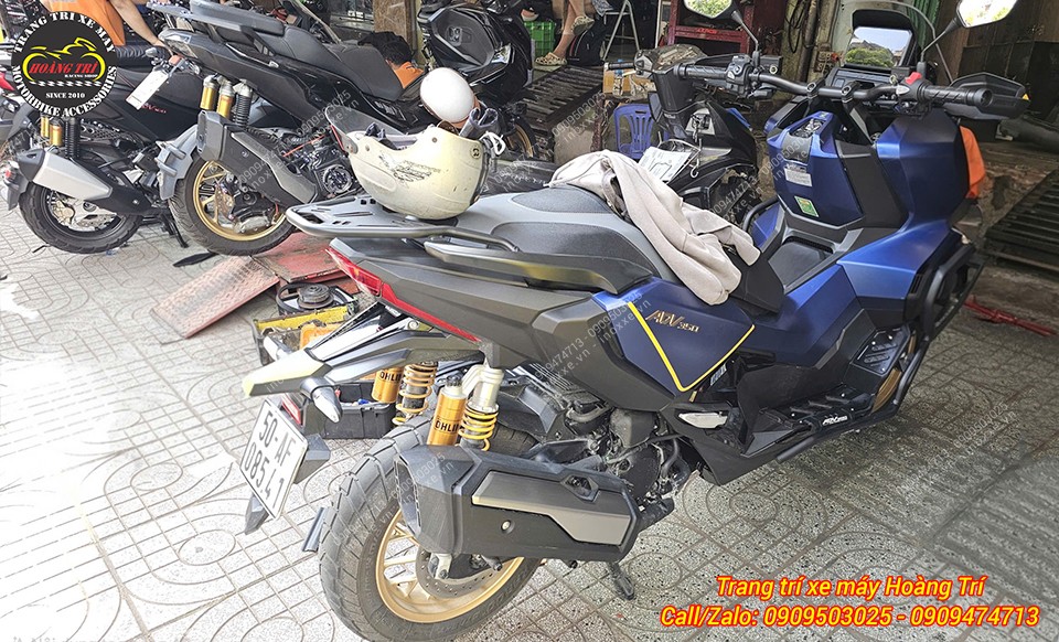 Thảm để chân ADV 350 nhôm CNC - NCL