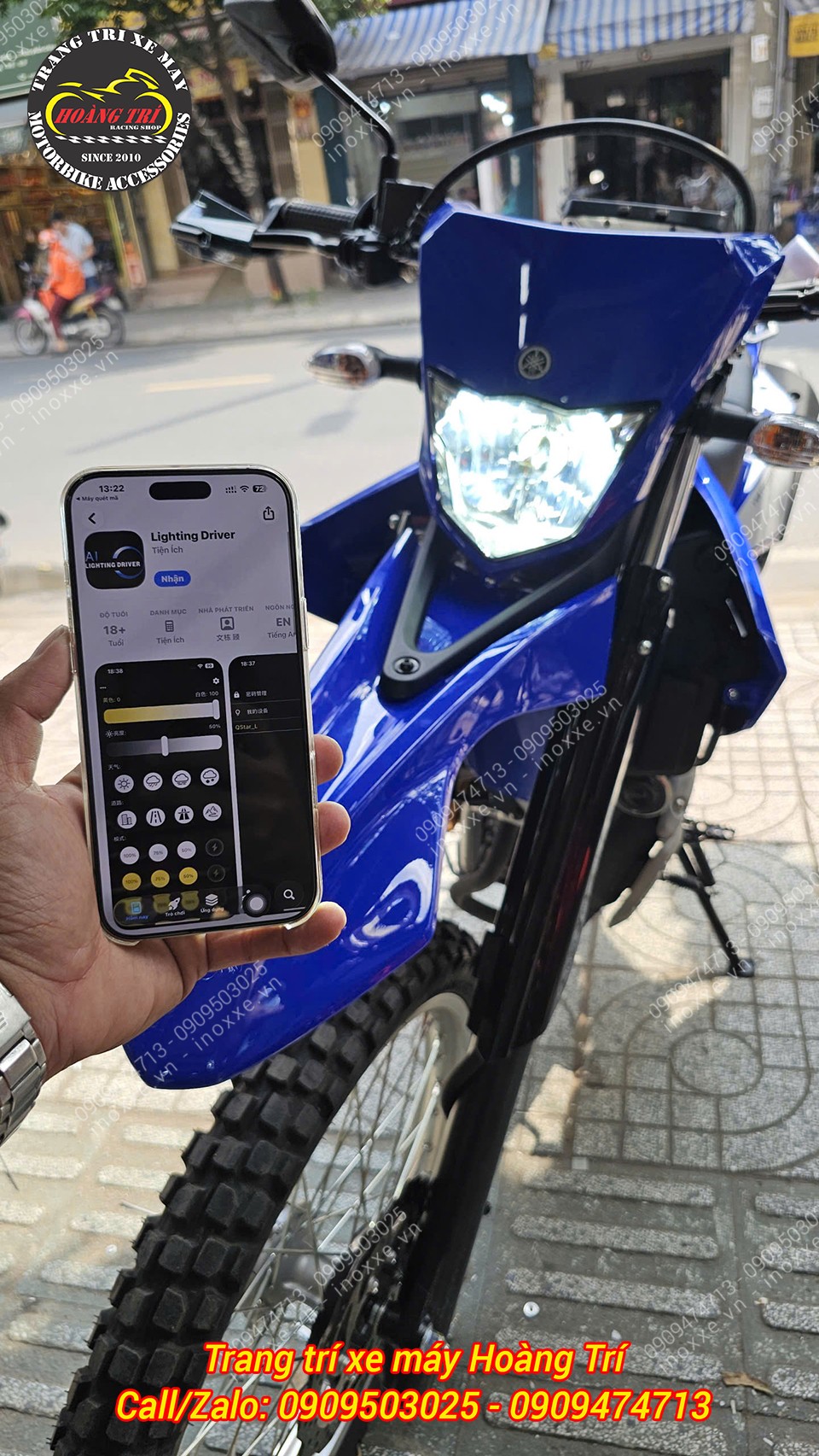 Bóng đèn pha led R14-H4 85w