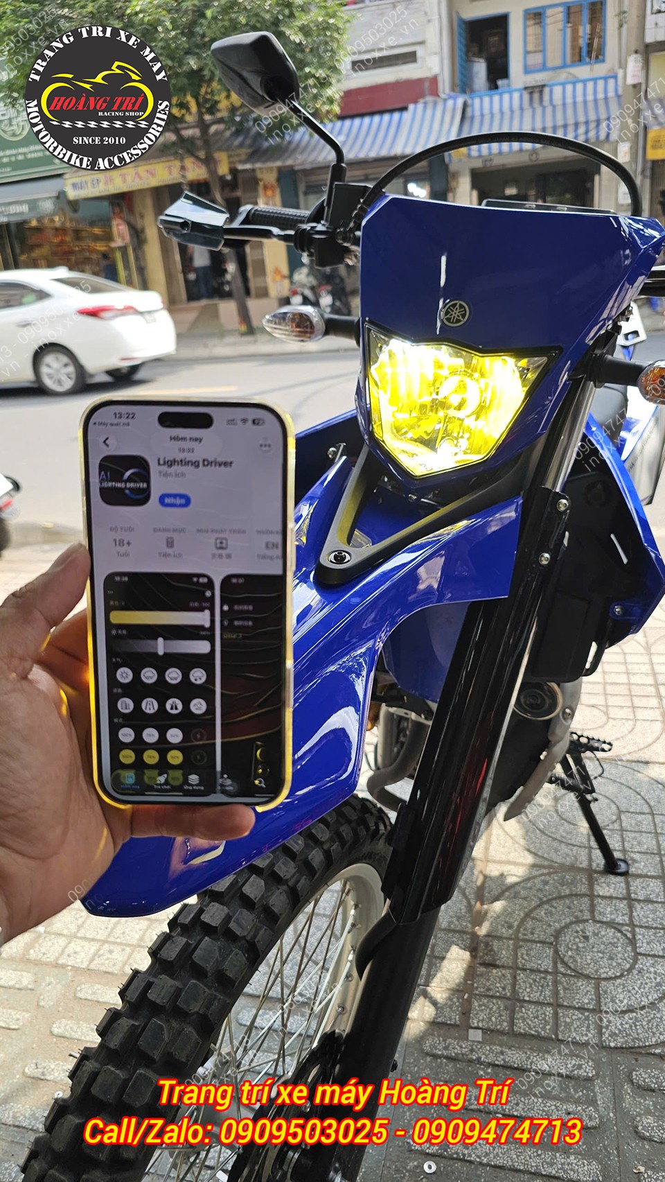 Bóng đèn pha led R14-H4 85w