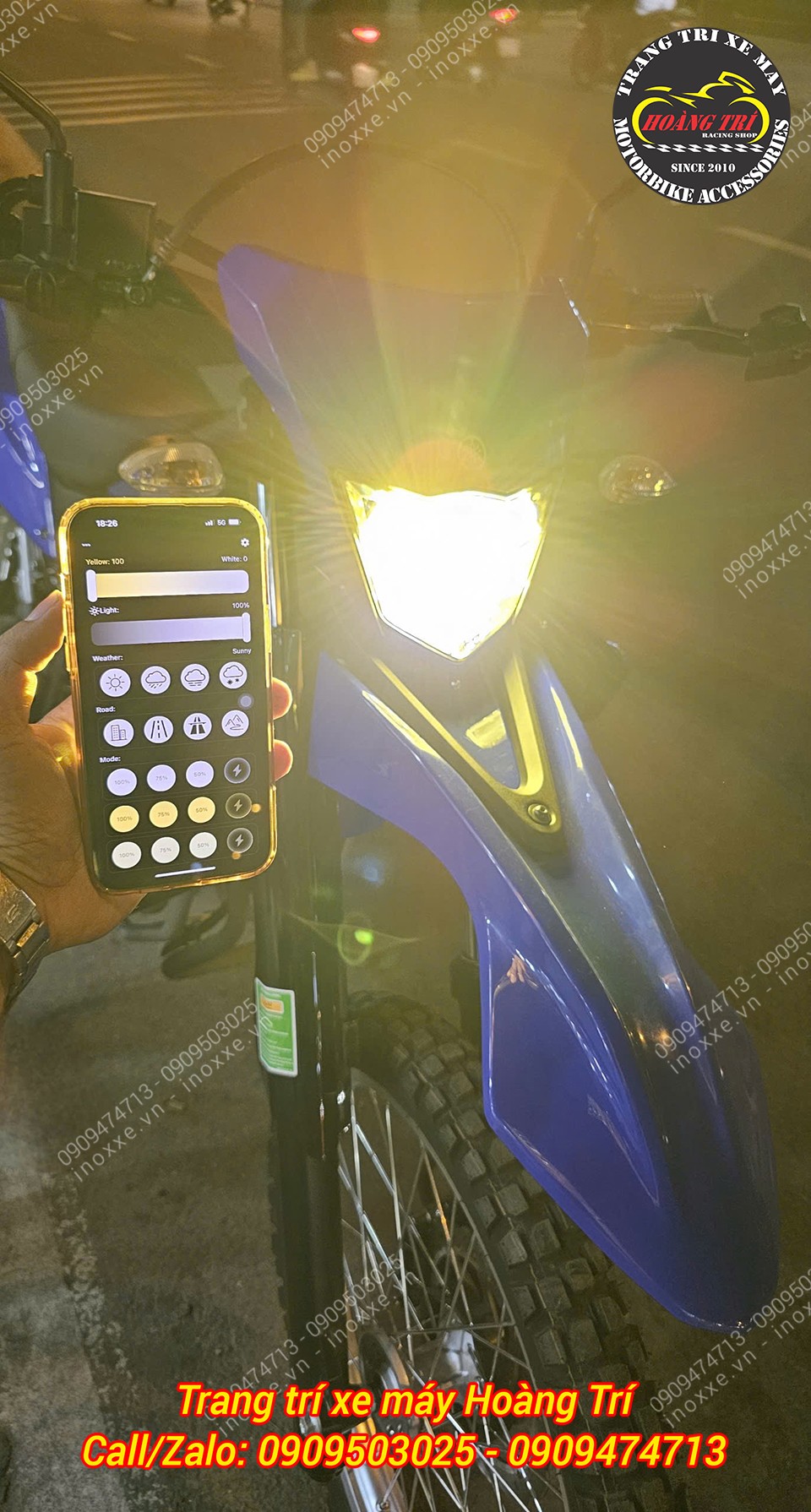 Bóng đèn pha led R14-H4 85w